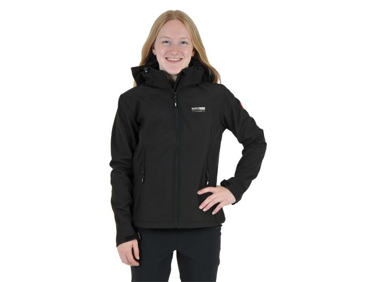 Nordberg Ingrida Black dames softshell jas
