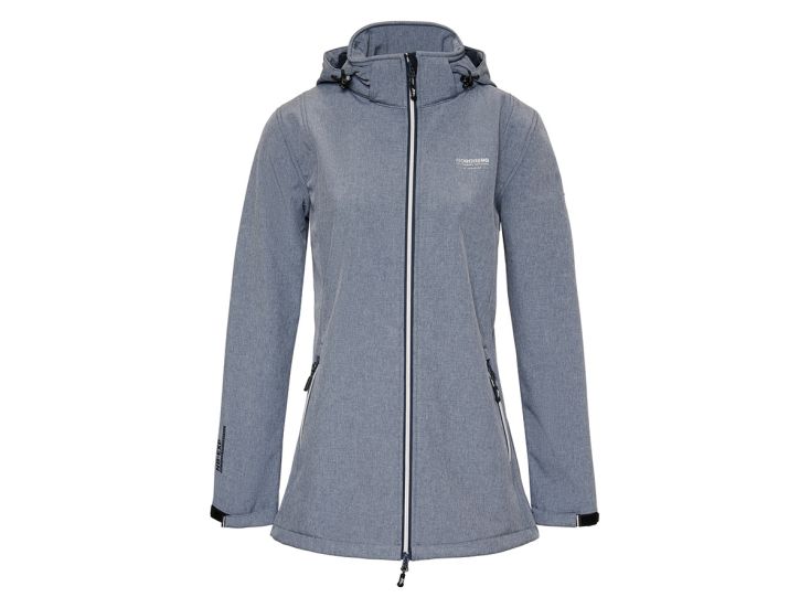 Nordberg Ronda Ocean Melange dames softshell jas