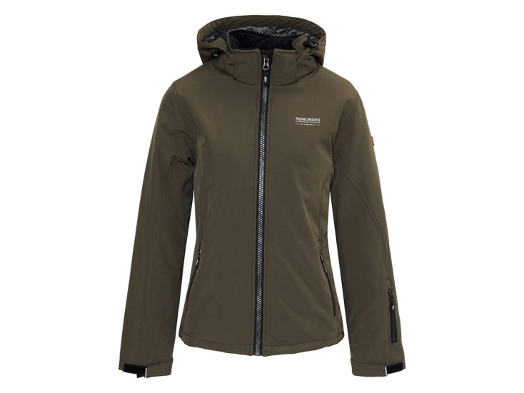 Nordberg Shirley Army dames softshell jas