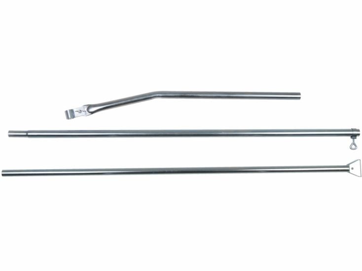 Obelink Aandrukstang staal 22 mm - 250 cm