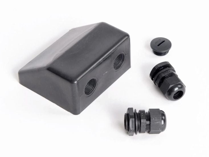 Obelink dakdoorvoer 2-voudig - Black