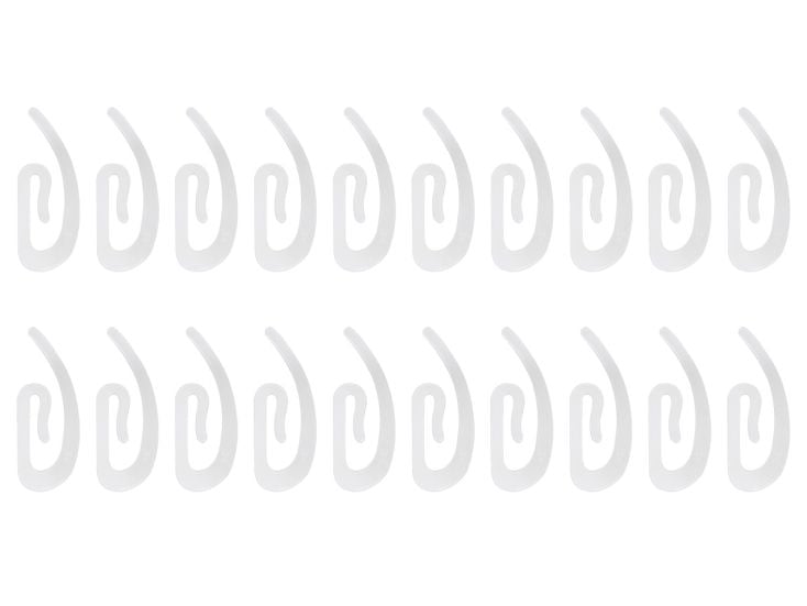 Obelink PE gordijnhaakjes (20 stuks) - white