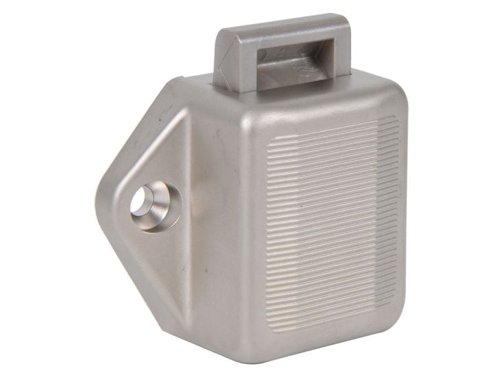 Obelink mini kast- toiletdeurslot - Silver
