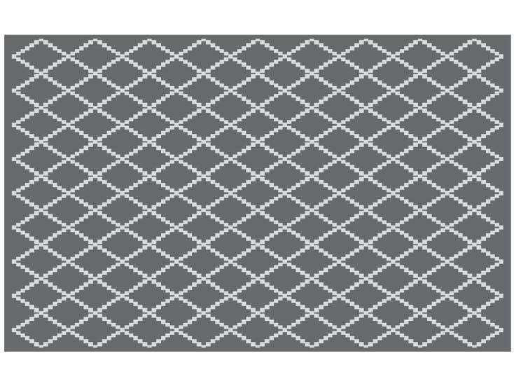 Obelink Ruit 380 x 240 cm patio mat