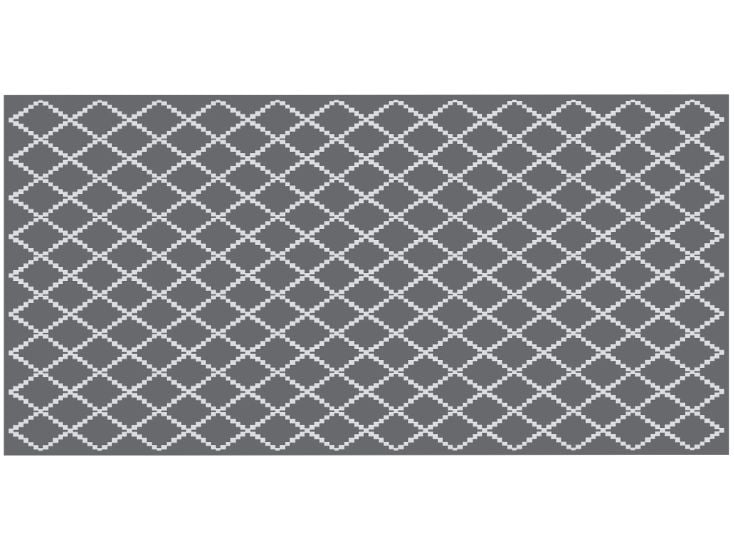 Obelink Ruit 500 x 250 cm patio mat