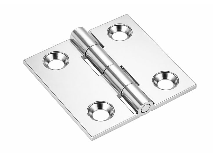 Obelink stalen kleine scharnieren (2x stuks) - silver