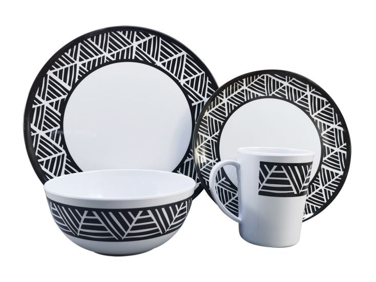 Obelink Stripe serviesset - 16-delig