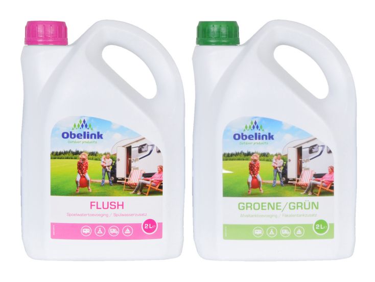 Obelink Green Toilet afvaltank- en Flush spoelwatertoevoeging