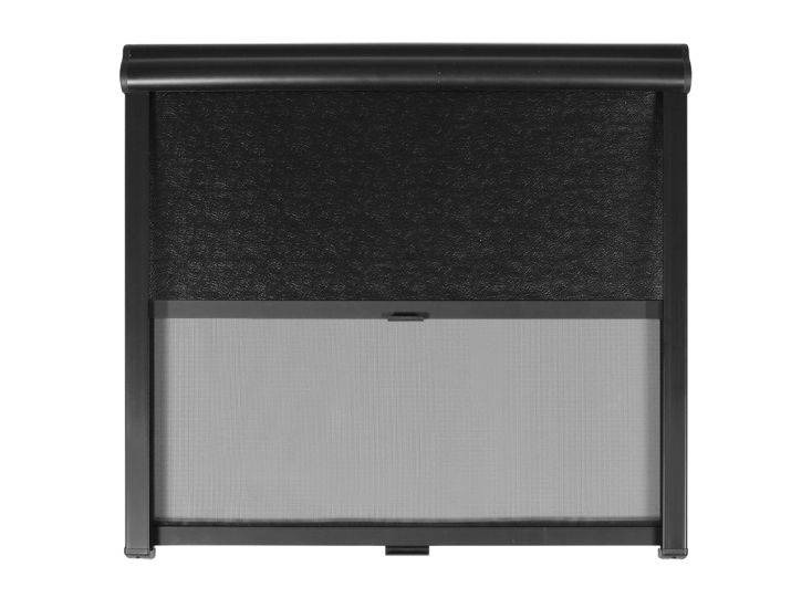 Obelink Velum combirollo black - 75 x 70 cm