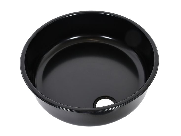 NavyLoad 36 cm ronde wasbak - black