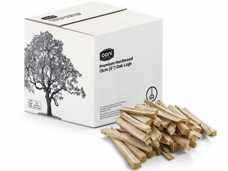 Ooni 13 cm eiken stammetjes stookhout