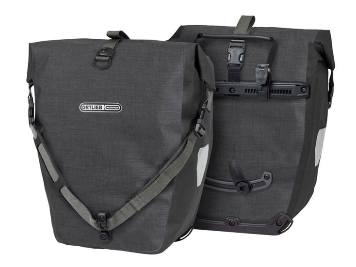 Ortlieb Back-Roller Plus dubbele fietstas - Granite/Black