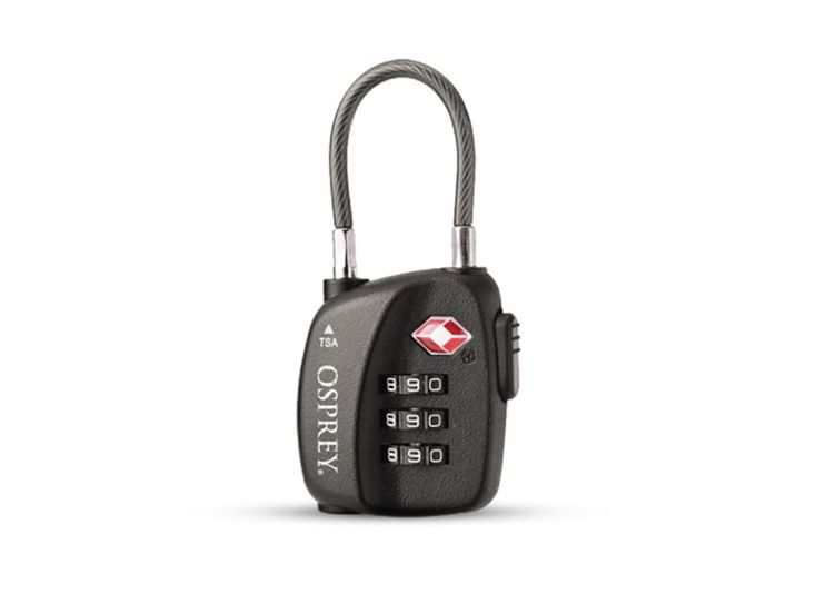 Osprey Travel Sentry kabelslot - Black