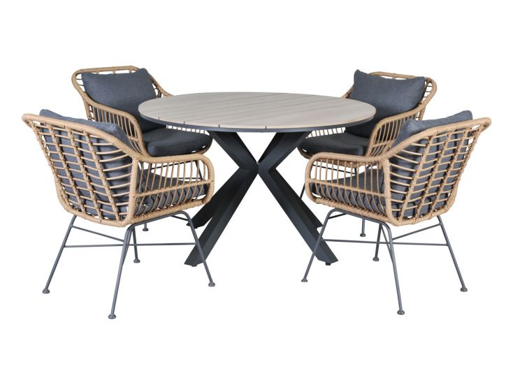 Outdoor Feelings Daisy Edson 122 light teak diningset