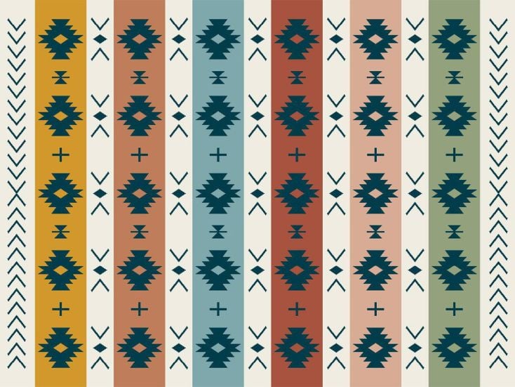 Obelink Patio Mat Aztec 340 x 250 cm tenttapijt