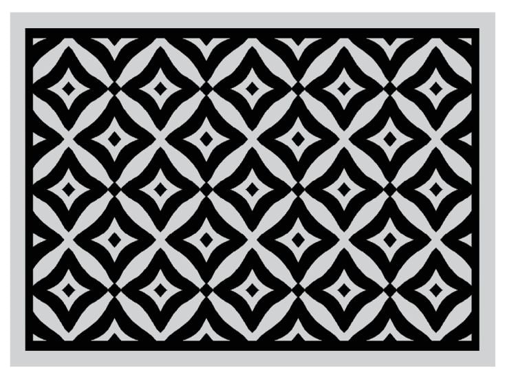 Obelink Patio Mat Cube 370 x 270 cm tenttapijt