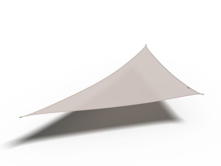 Platinum Coolfit 5,7 x 4,0 x 4,0 m 90° schaduwdoek - Greige
