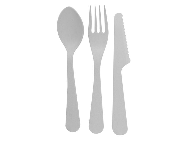 Point-Virgule PLA 3-delige bestekset - Light Grey