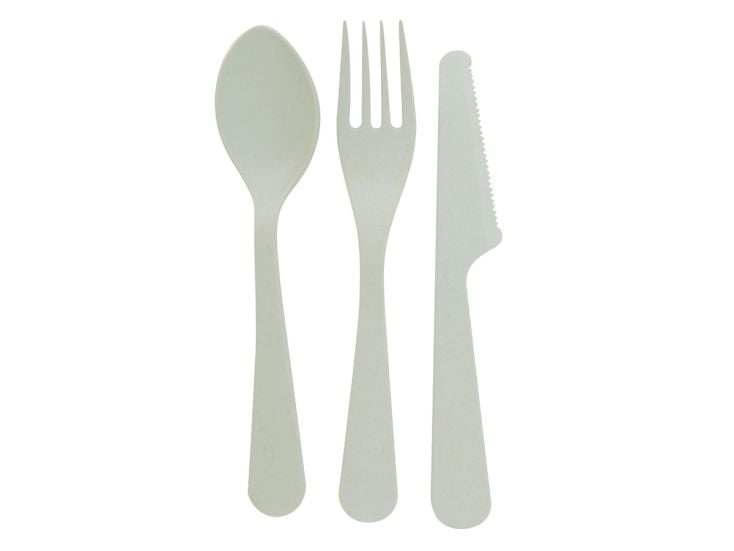 Point-Virgule PLA 3-delige bestekset - Light Green