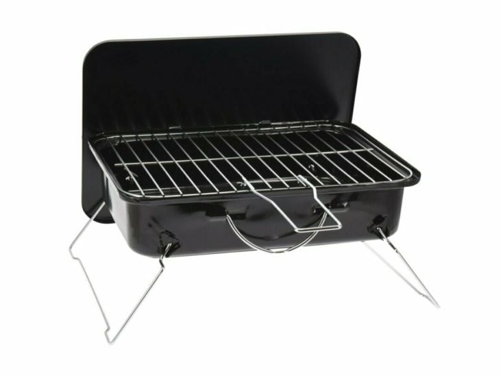 Portable tafelmodel kolenbarbecue
