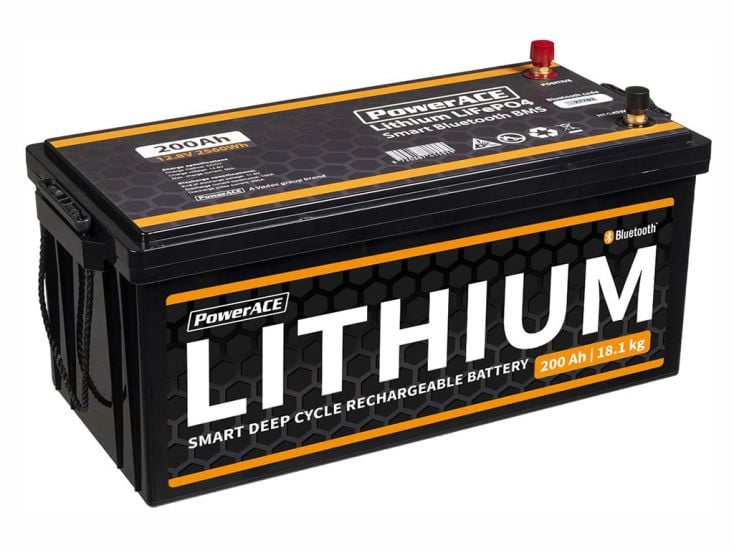 Powerace Lithium 200 Ah accu Powerace Lithium 200 Ah accu