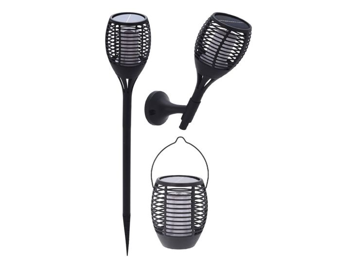 Pro Garden solar 3-in-1 lammelen buitenlamp