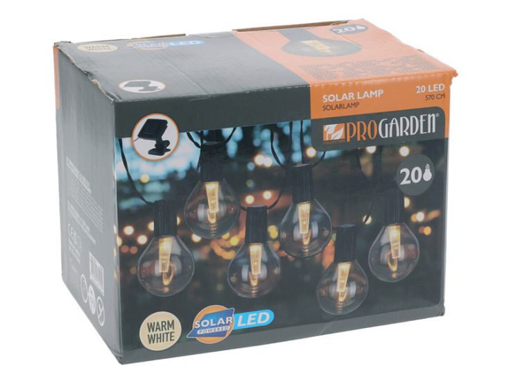 Pro Garden solar sfeerverlichting - White