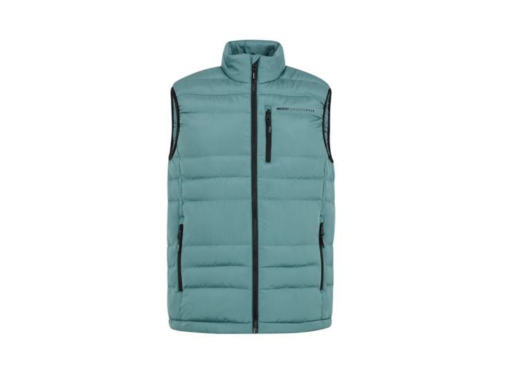 Protest Bramptoon heren bodywarmer - Atlantic Green