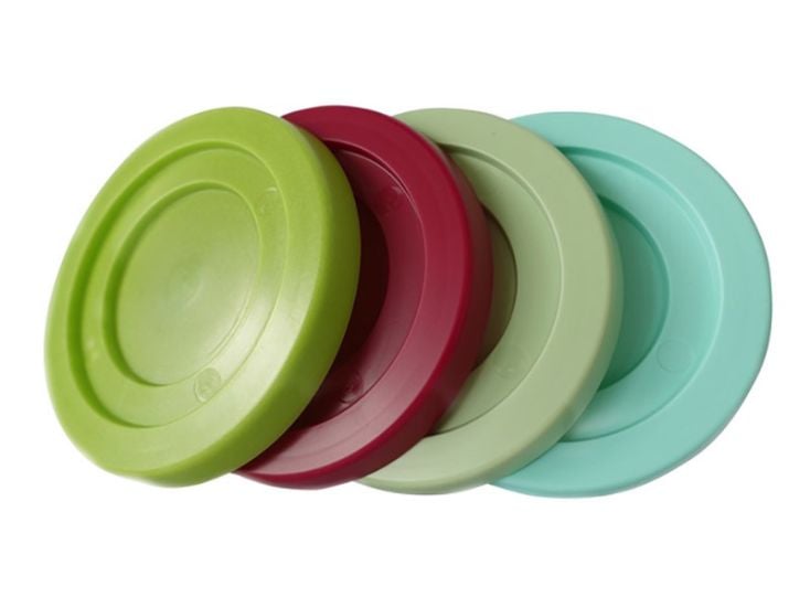 Purvario set van 4 drinkglazencovers