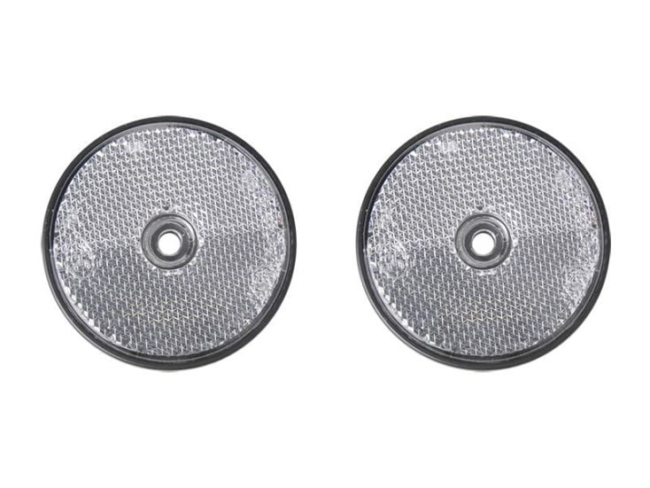 ProPlus ronde schroefbevestiging reflector - White