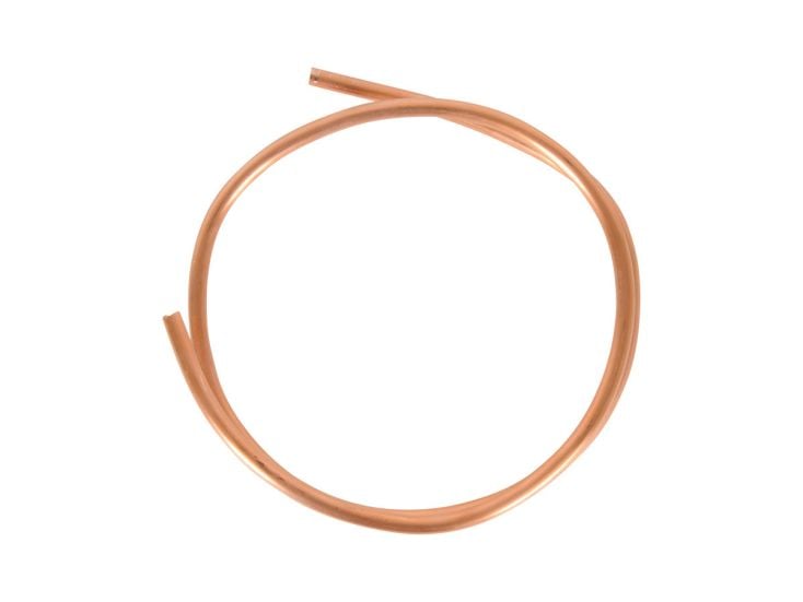 Obelink 8 mm koperen gasleiding - 1 meter