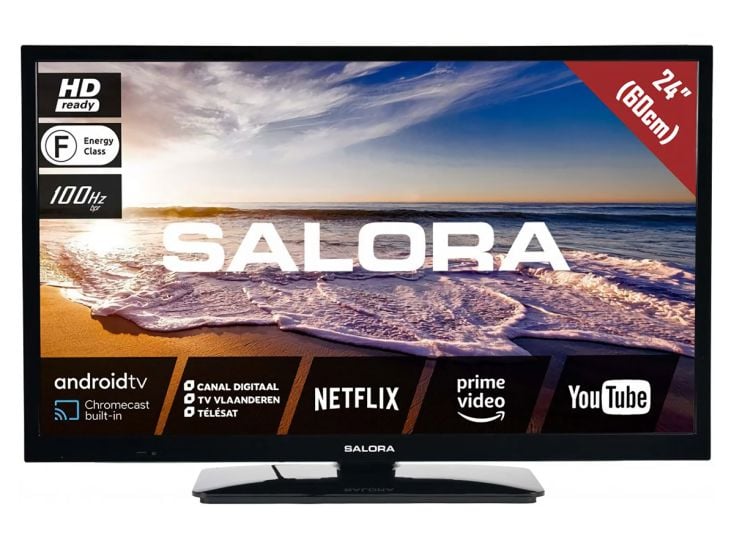Tweedekans Salora 24" travel Android televisie