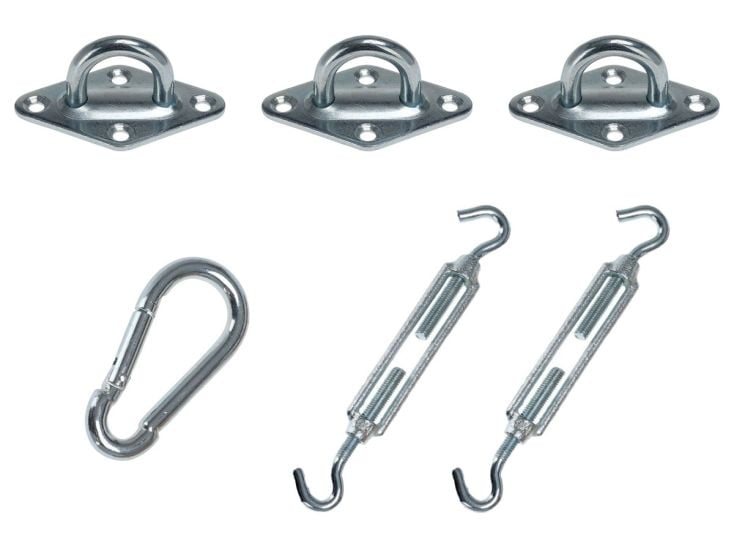 Schaduwset accessoires set - 6st