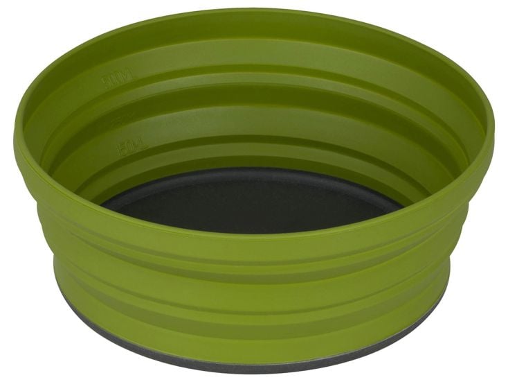 Sea to Summit X-Bowl Olive opvouwbare kom