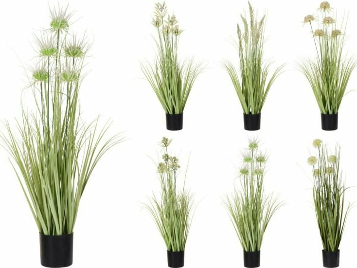 Siergras in pot 90 cm kunstplant - 6 varianten