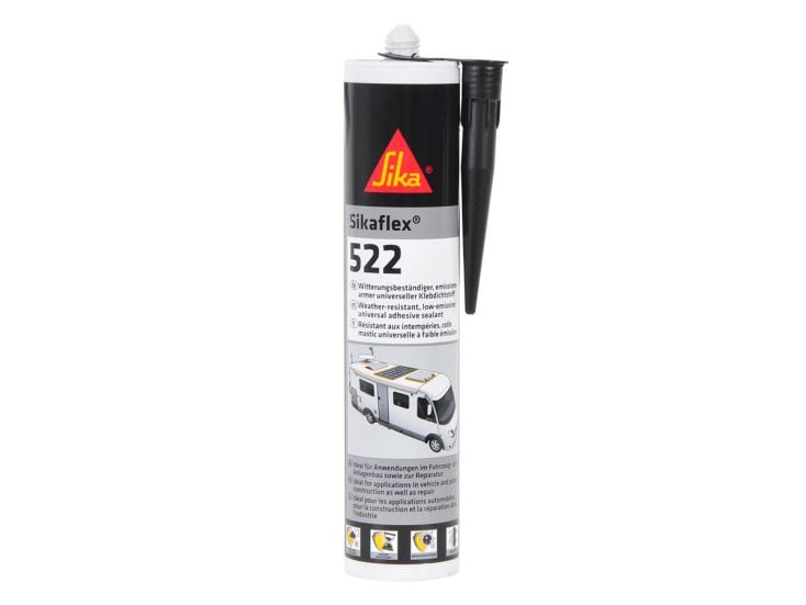 Sikaflex 522 hybride lijmkit - Black