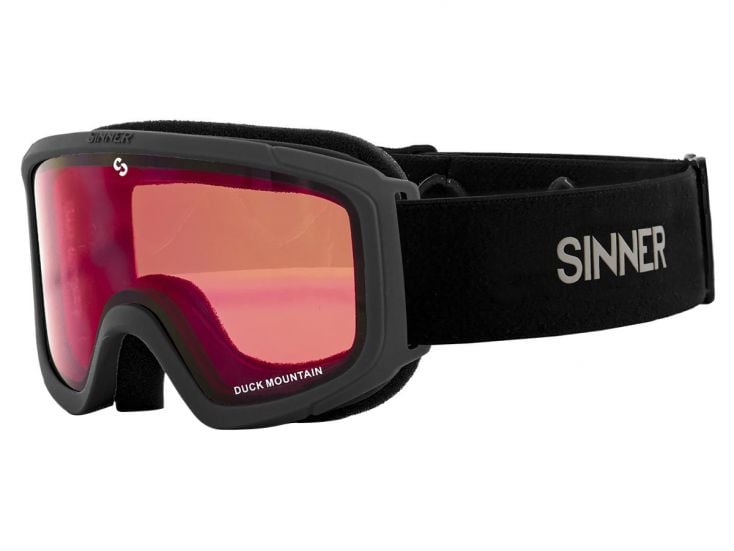 Sinner Duck Mountain Black Red kinder skibril