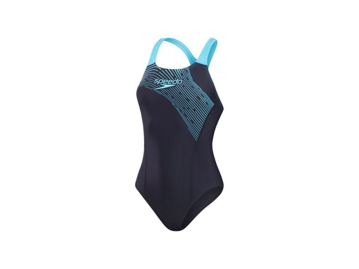 Speedo medley logo sportbadpak - Navy black