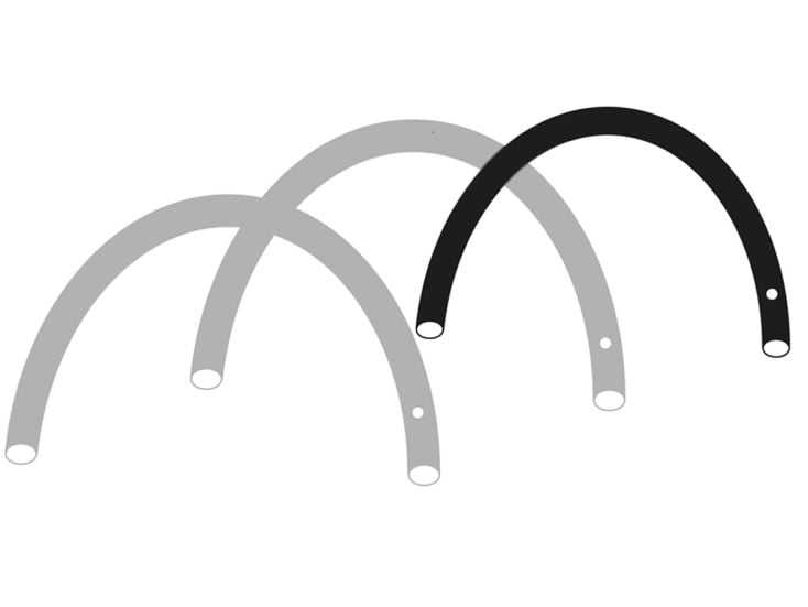 Obelink Columbia 5 Easy Air hoofd airtube achter