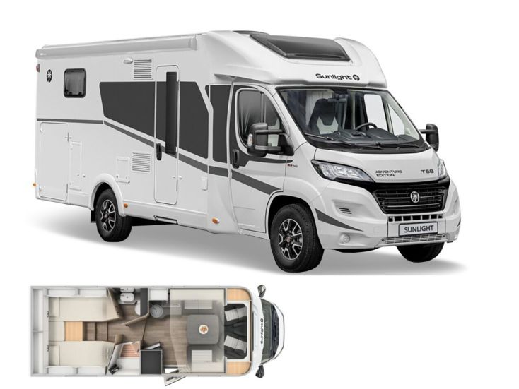 Sunlight T68 adventure edition 2024 camper