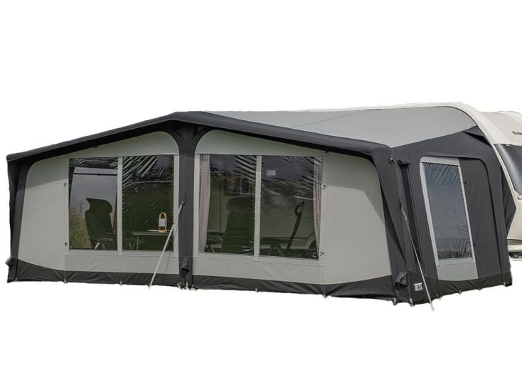 Telta Apex Maat 14 (975 - 1000 cm) opblaasbare caravanvoortent Telta Apex Maat 14 (975 - 1000 cm) opblaasbare caravanvoortent