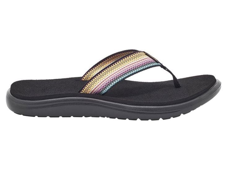 Teva Voya Flip Antiguous Black Multi dames slippers