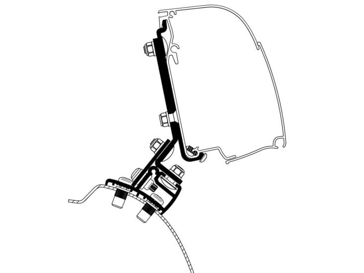 Thule adapter 4200 PSA Minivan Thule adapter 4200 PSA Minivan