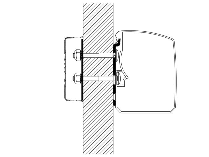 Thule adapter 3200 Flat Wall