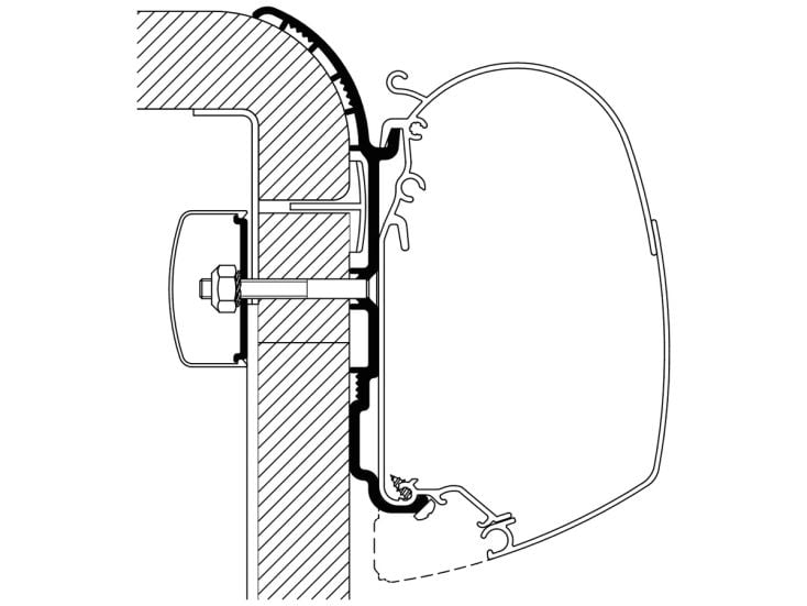 Thule adapter Bürstner