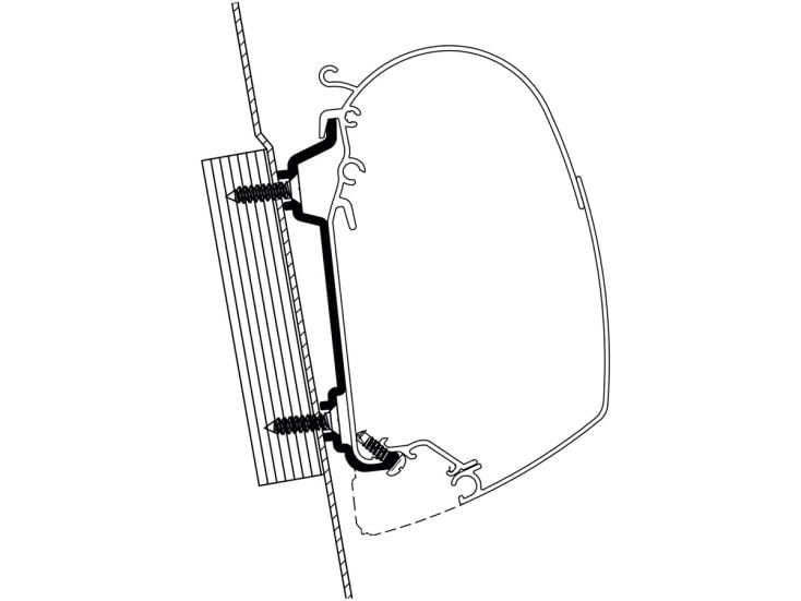 Thule adapter Transit high roof