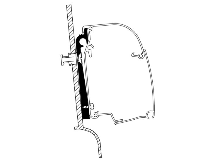 Thule adapter Westfalia