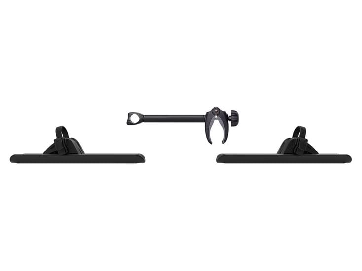 Thule Caravan Superb zwarte 3e wielgoot