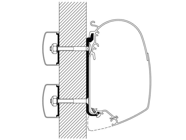 Thule Flat adapter Serie 5