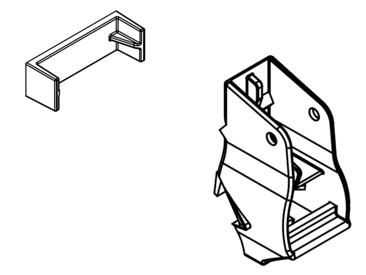 Thule Omnistor klemprofiel bevestiging cassette S5 Residence